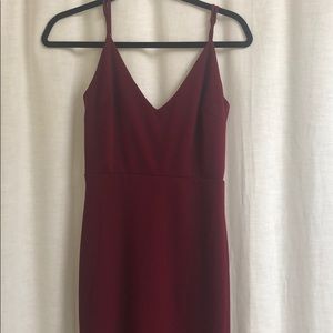 Lulu’s Red Formal Gown